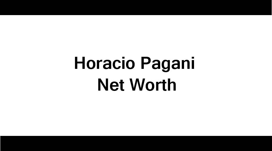 Horacio Pagani Net Worth