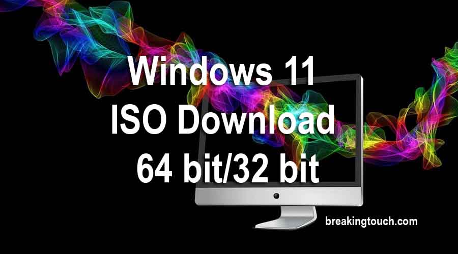Windows 11 ISO download 64 bit