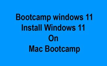 Bootcamp Windows Install Windows 11 on Mac Bootcamp