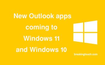 New Outlook apps coming to Windows 11 and Windows 10