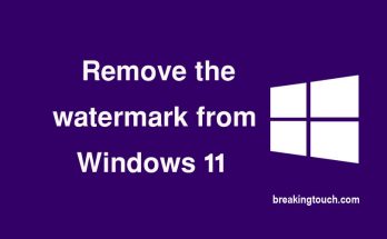 Remove the watermark from Windows 11 - here's how