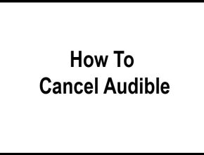 how to cancel audible